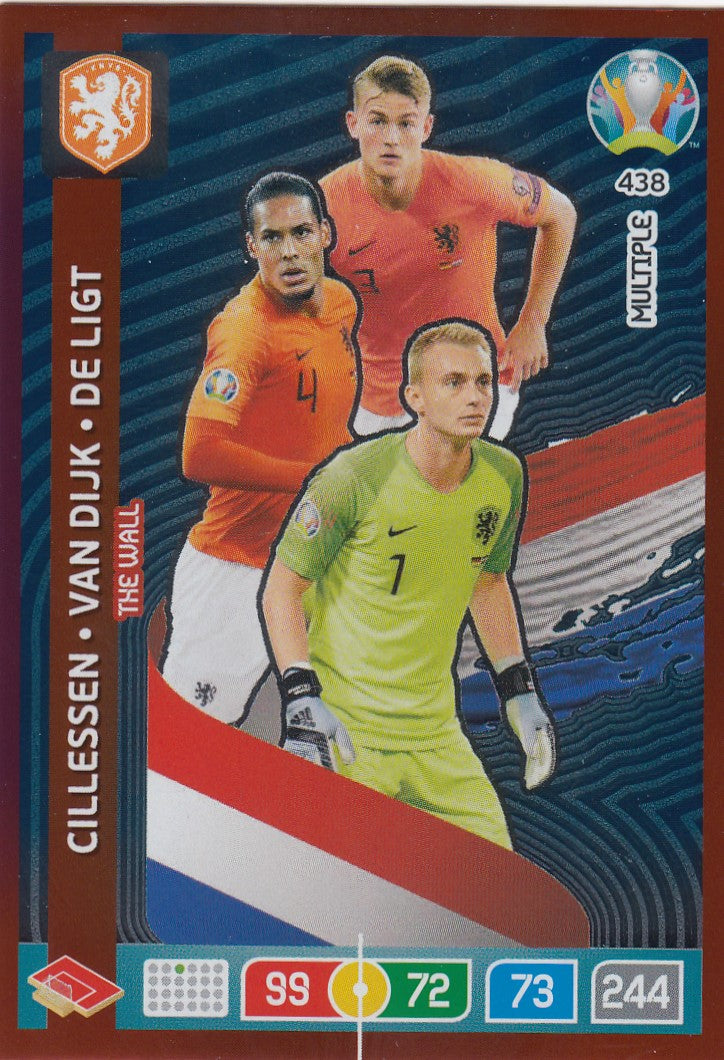 438. NETHERLANDS - CILLESSEN/VAN DIJK/DE LIGT - MULTIPLE - THE WALL