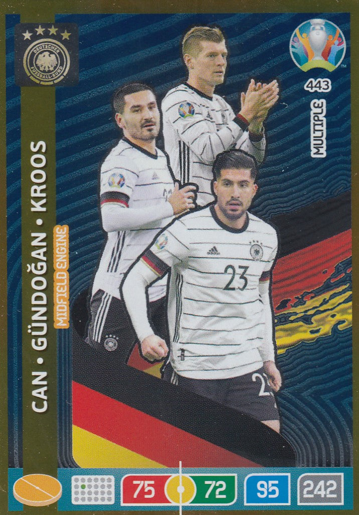 443. GERMANY - CAN/GUNDOGAN/KROOS - MULTIPLE - MIDFIELD ENGINE