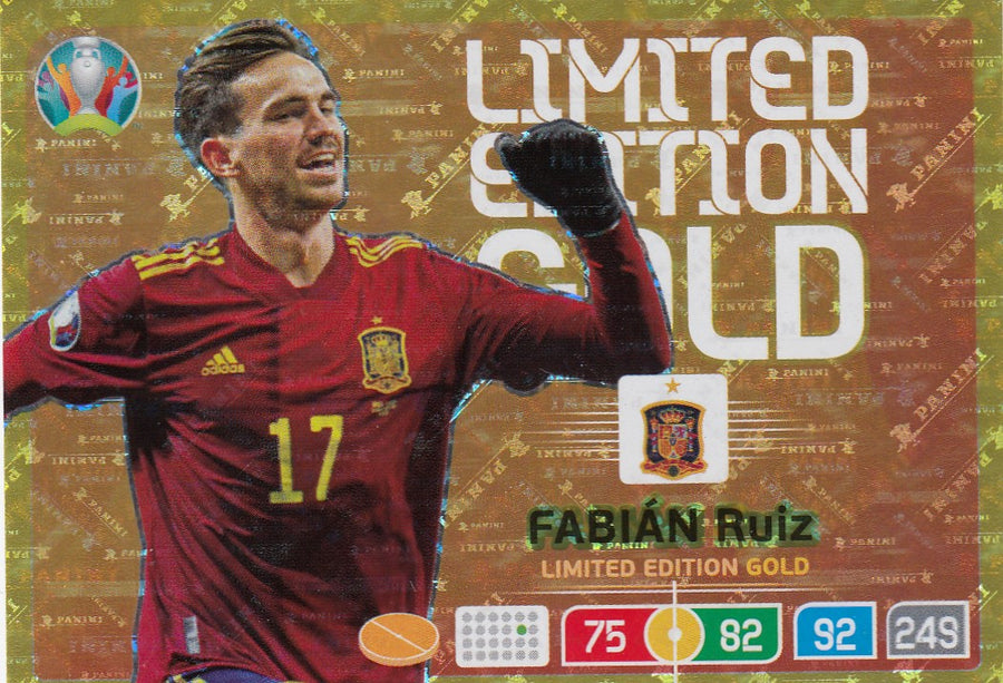 LE-EURO2020. FABIÀN RUIZ - SPAIN - LIMITED EDITION GOLD