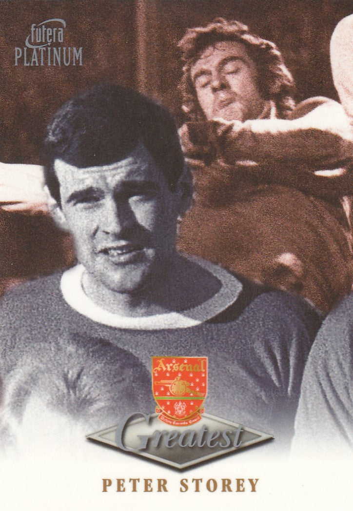 PETER STOREY - ARSENAL - FUTERA GREATEST 1999