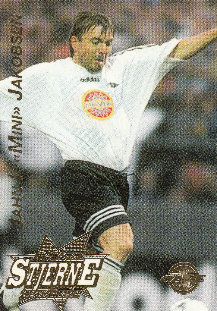 JAHN IVAR "MINI" JAKOBSEN - ROSENBORG BK - NORSKE STJERNESPILLERE - 3 AV 10