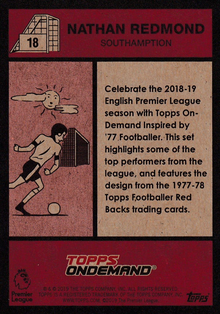 018. NATHAN REDMOND - SOUTHAMPTON