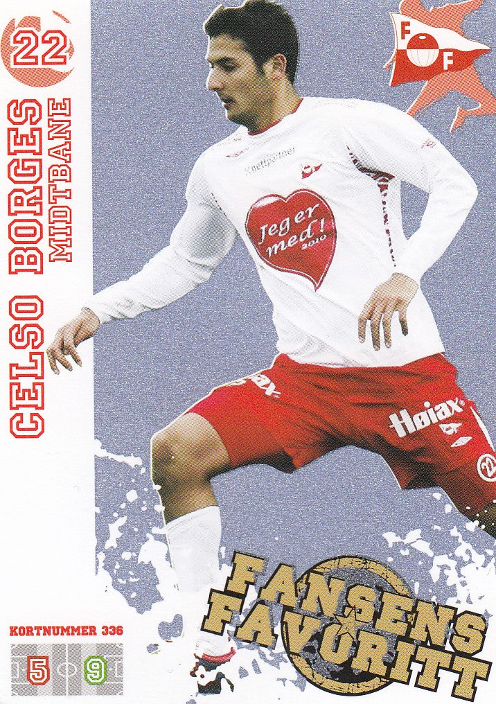 FREDRIKSTAD - FANSENS FAVORITT - CELSO BORGES