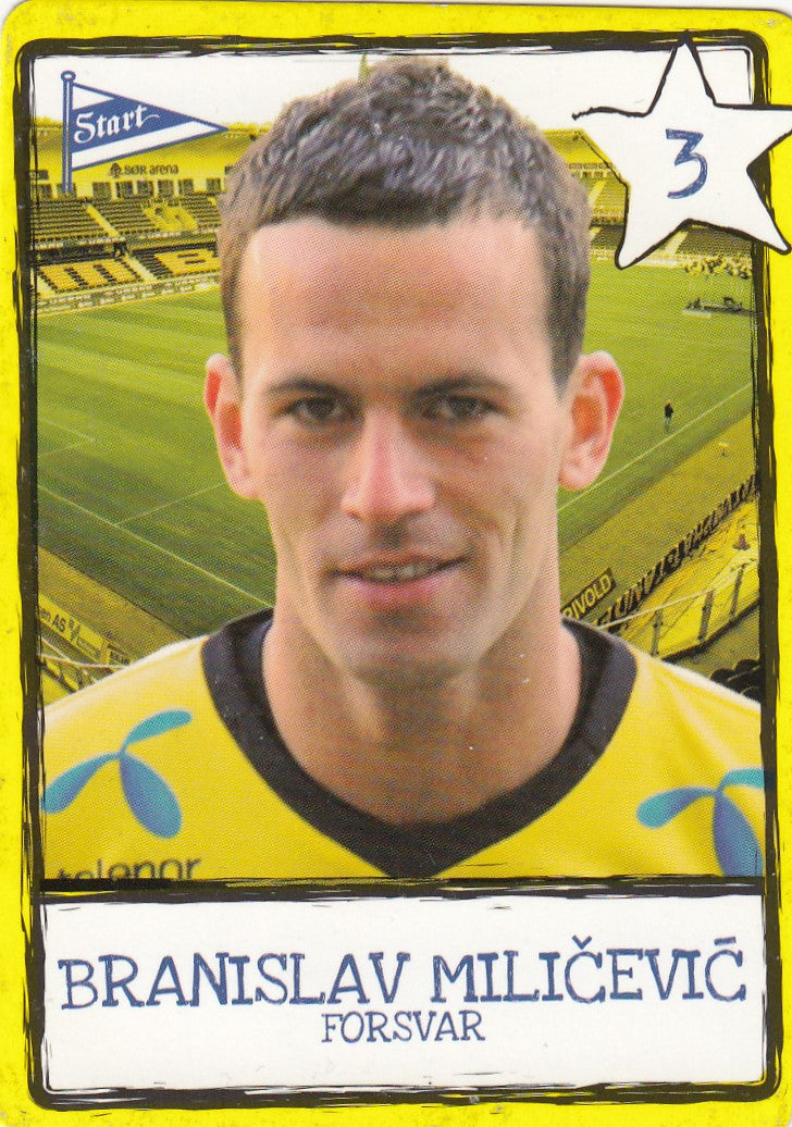 START - BRANISLAV MILICEVIC