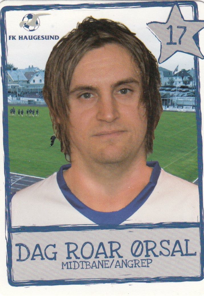 HAUGESUND - DAG ROAR ØRSAL