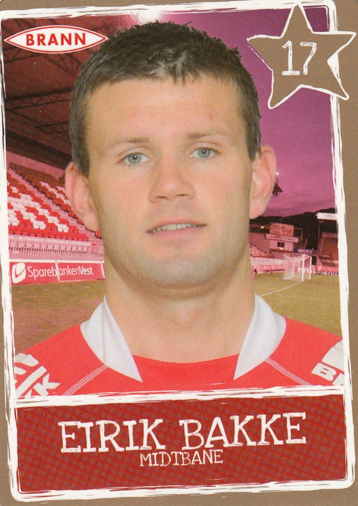 BRANN - EIRIK BAKKE - GULLKORT