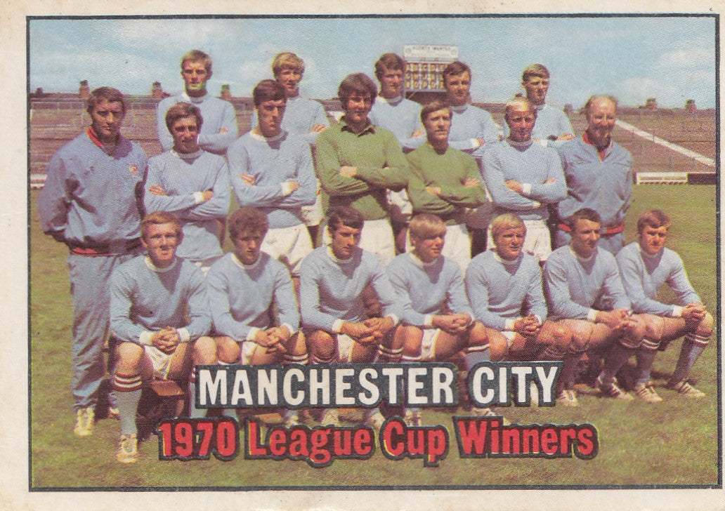 084. 1st SERIES CHECKLIST 1-85 - MANCHESTER CITY (KRYSSET)