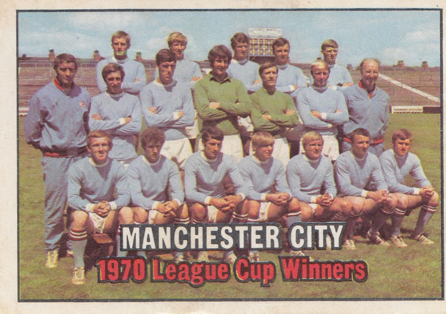 084. 1st SERIES CHECKLIST 1-85 - MANCHESTER CITY (KRYSSET)