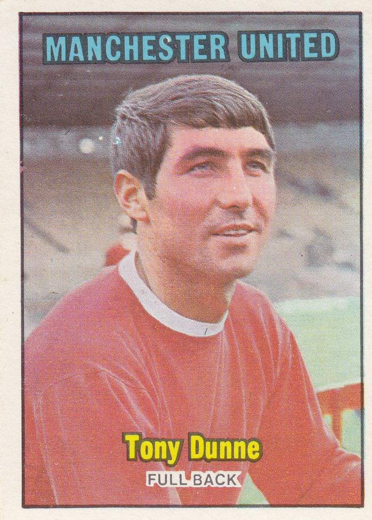 214. TONY DUNNE - MANCHESTER UNITED