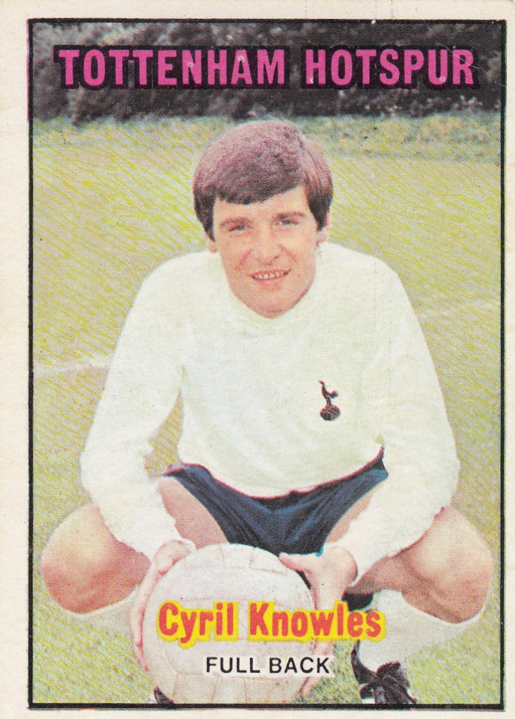 232. CYRIL KNOWLES - TOTTENHAM