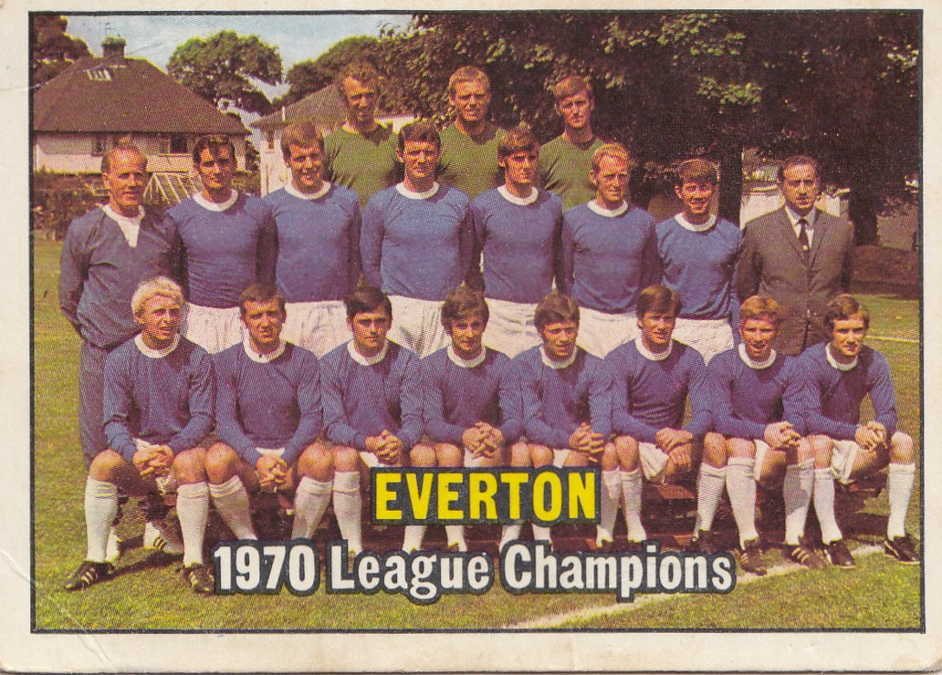 085. 2nd SERIES CHECKLIST 86-170 - EVERTON (KRYSSET)