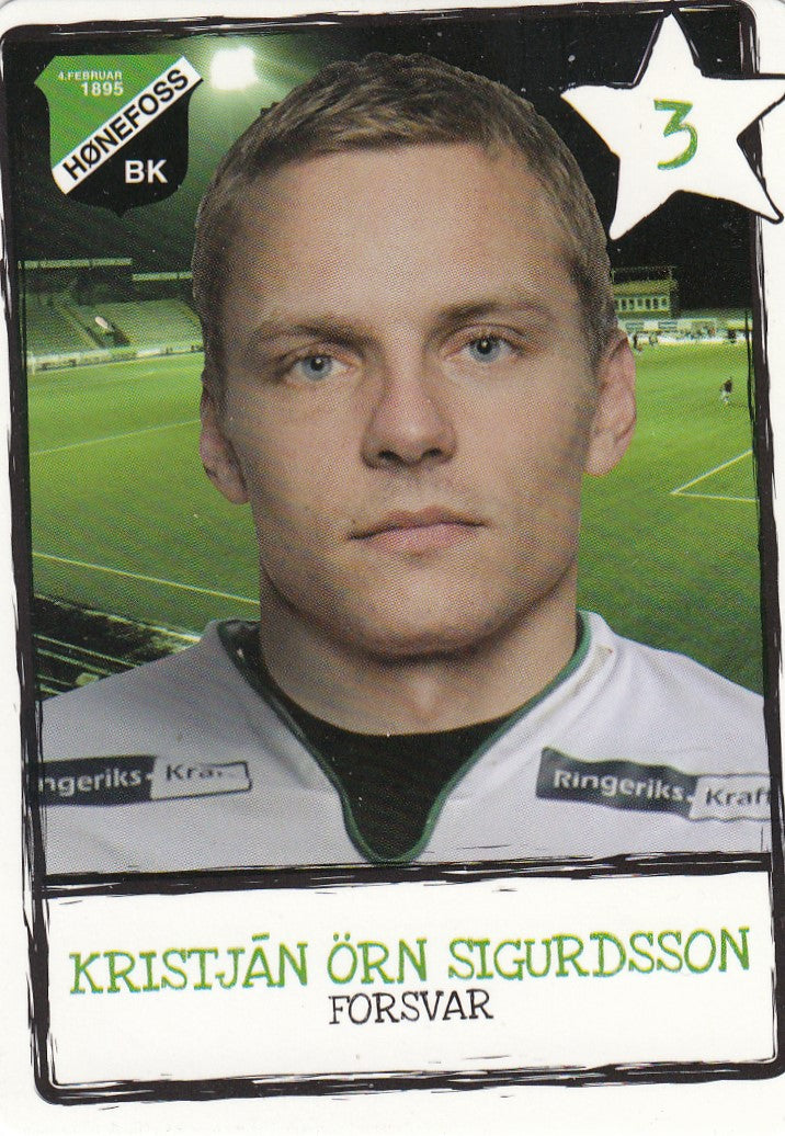 HØNEFOSS - KRISTJÀN ØRN SIGURDSSON