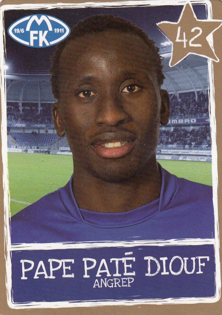 MOLDE - PAPE PATÈ DIOUF - GULLKORT