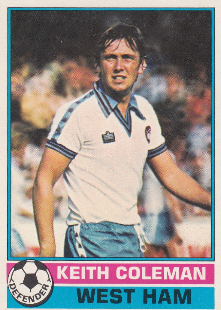193. Keith Coleman - West Ham
