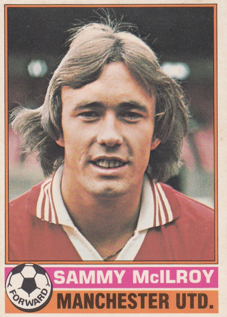 220. Sammy McILROY - MANCHESTER UNITED