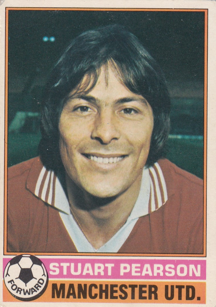 288 Stuart Pearson - Manchester United