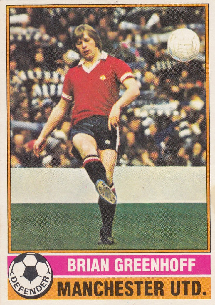 010. Brian Greenhoff - Manchester united
