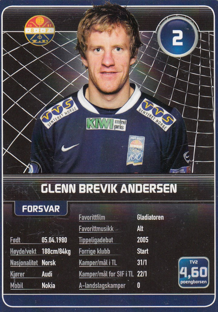 STRØMSGODSET IF - GLENN BREVIK ANDERSEN