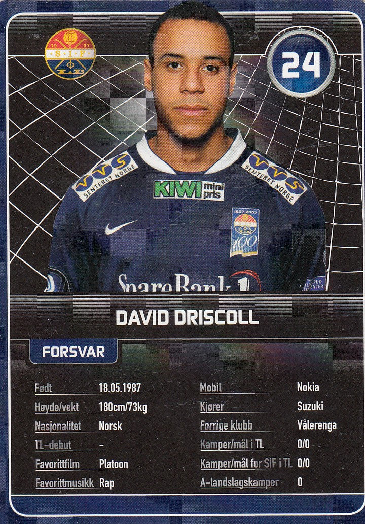 STRØMSGODSET IF - DAVID DRISCOLL