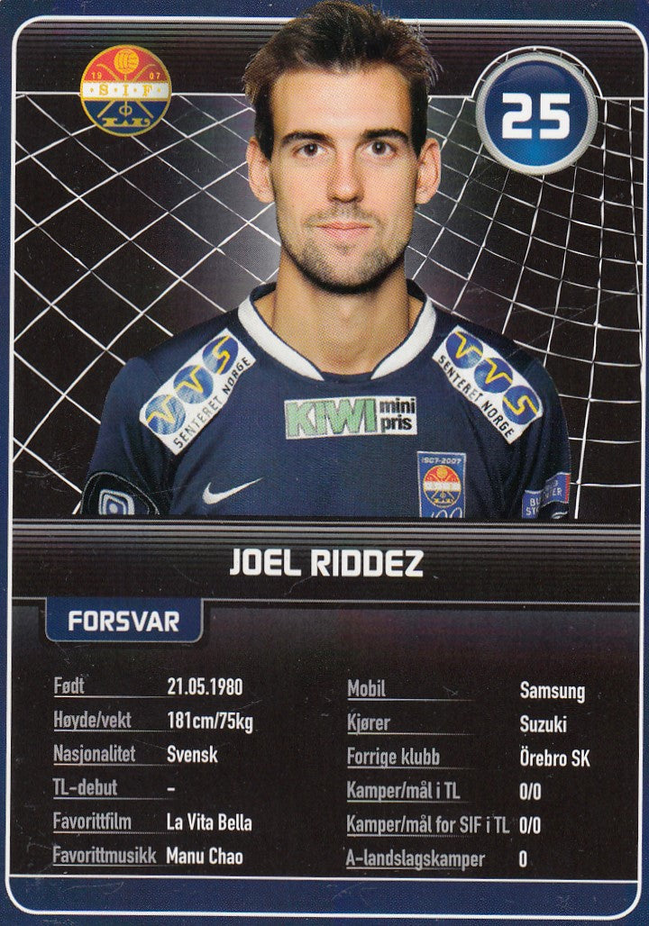 STRØMSGODSET IF - JOEL RIDDEZ