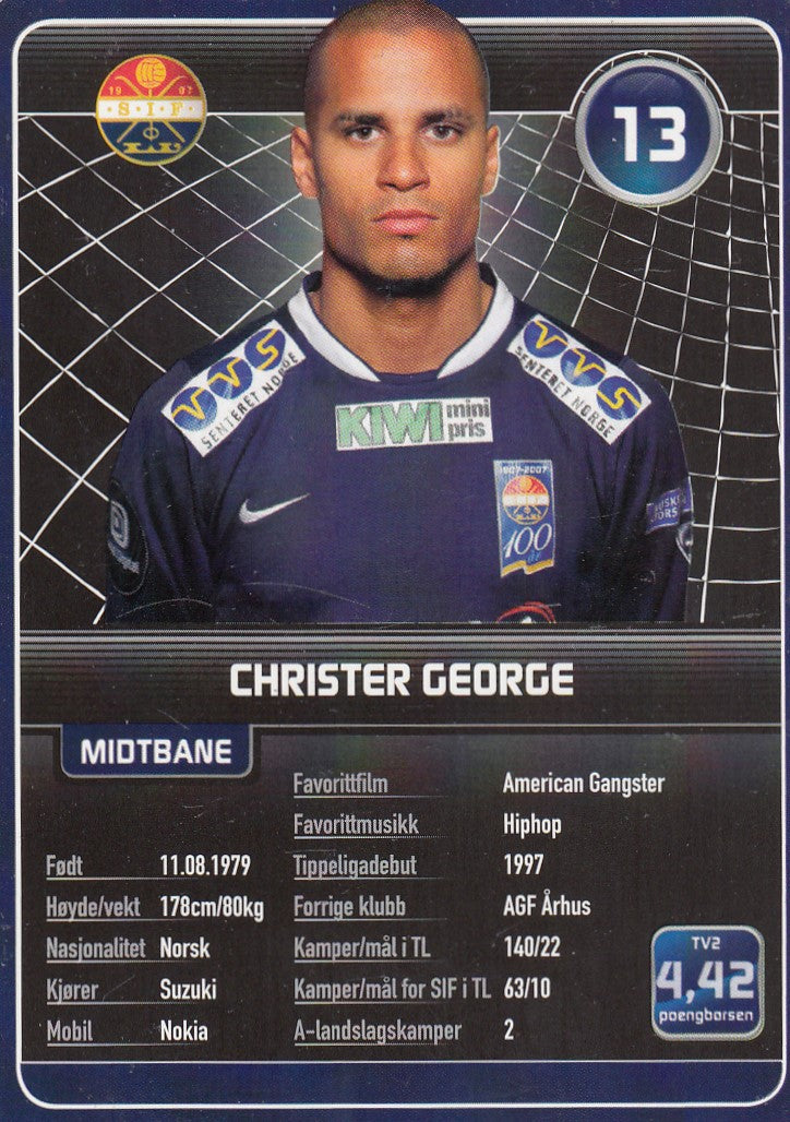 STRØMSGODSET IF - CHRISTER GEORGE