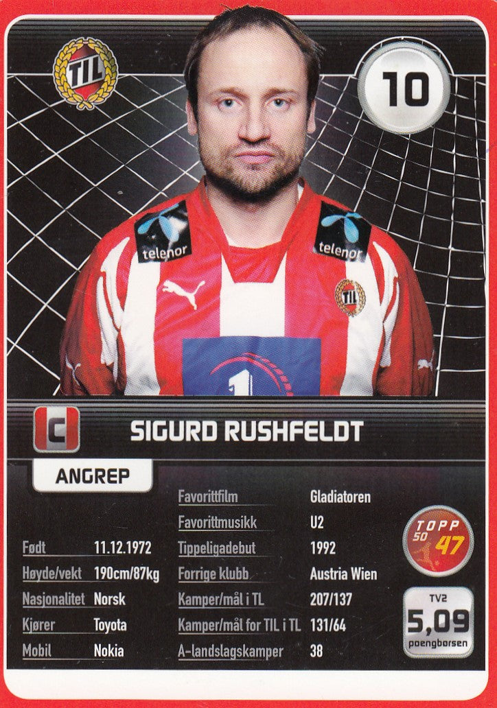 TROMSØ IL - SIGURD RUSHFELDT