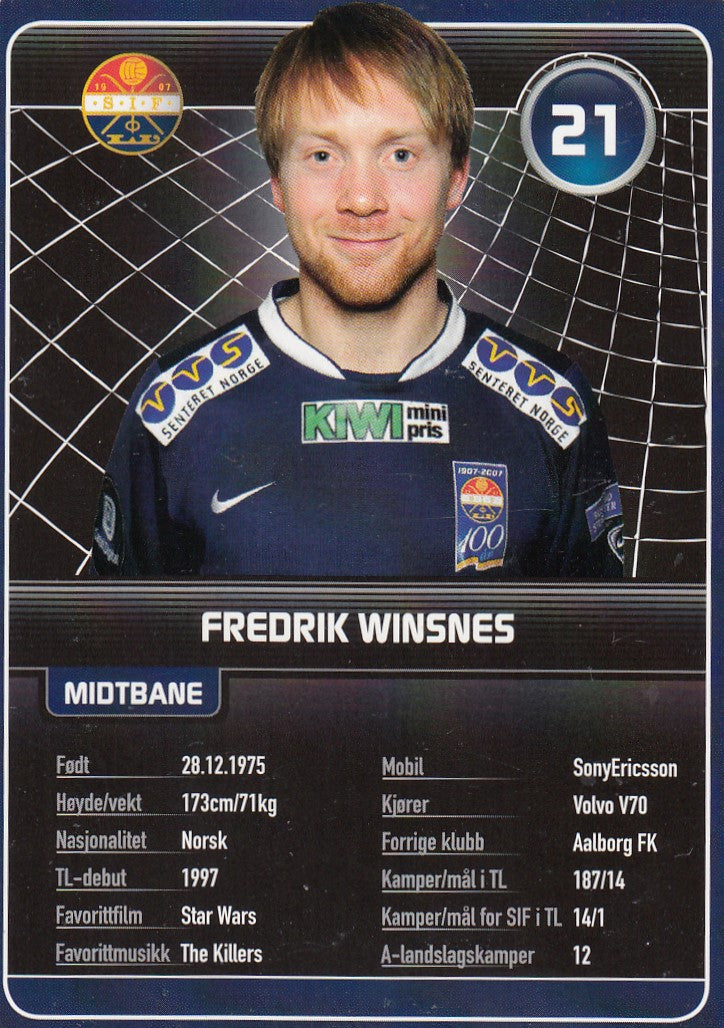 STRØMSGODSET IF - FREDRIK WINSNES