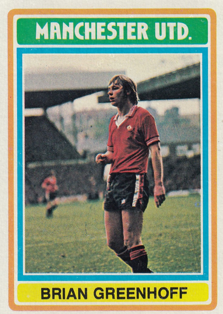 043 Brian Greenhoff - Manchester United