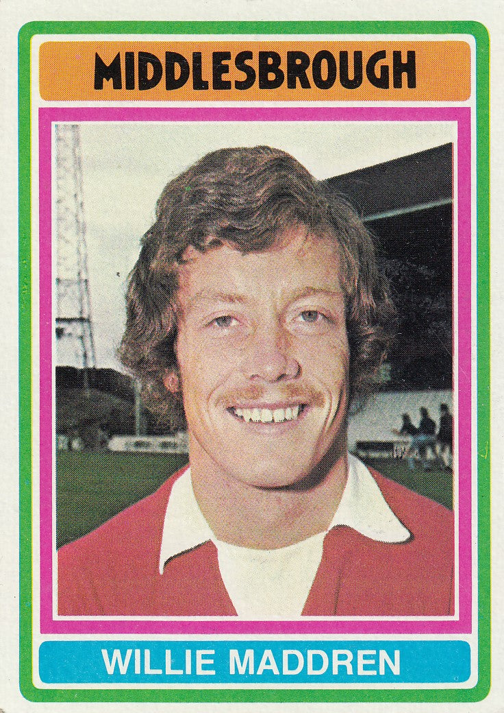 228. Willie Maddren - Middlesbrough