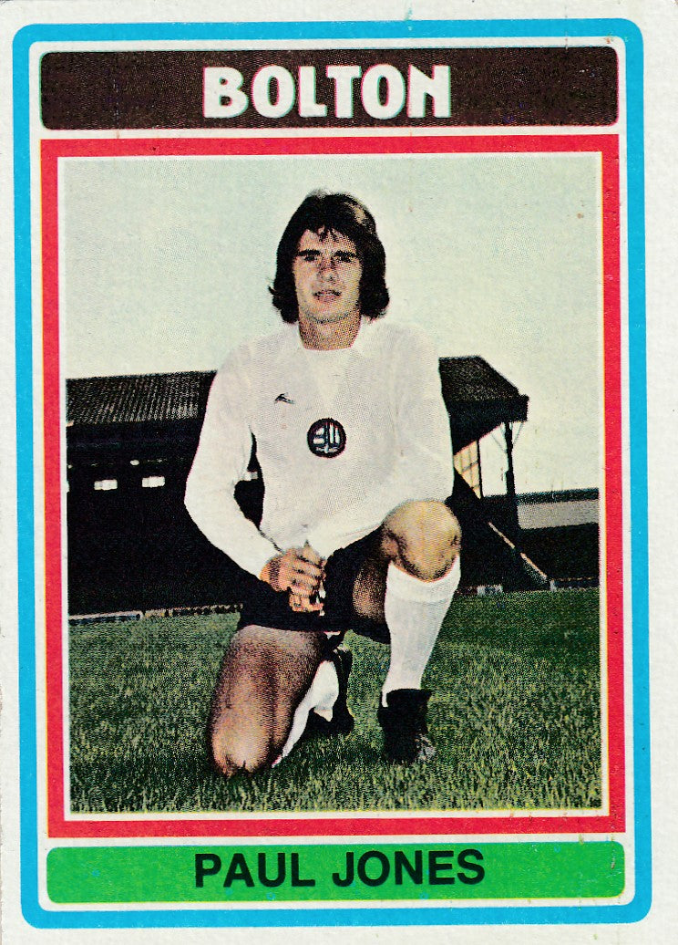 255. Paul Jones - Bolton Wanderers