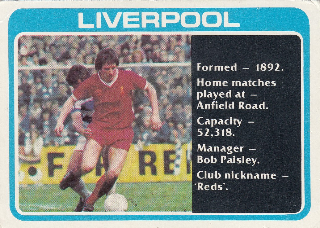 386. Liverpool - Checklist - KRYSSET