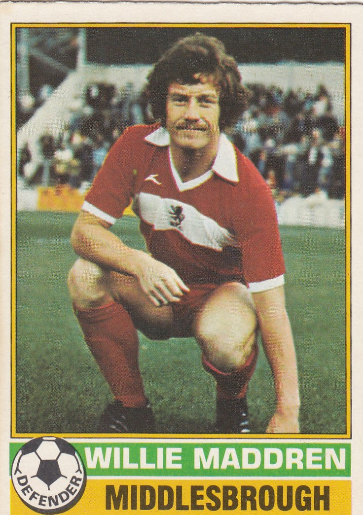 207. Willie Maddren - Middlesbrough