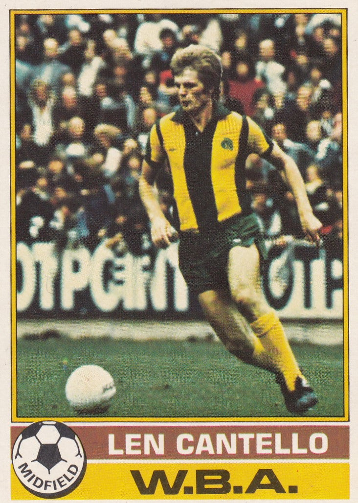 278. Len Cantello - West Bromwich Albion