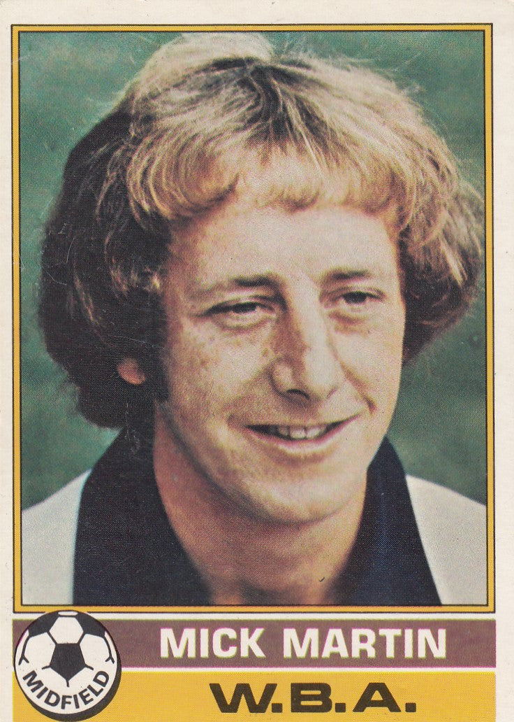 321. Mick Martin - West Bromwich Albion