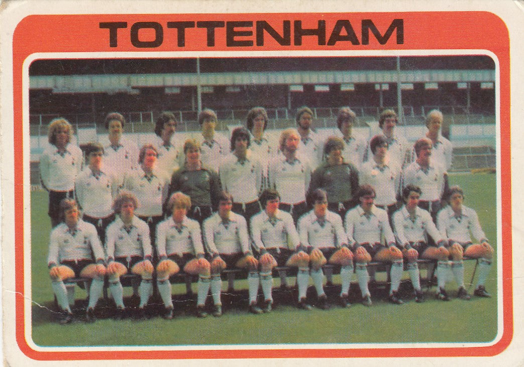 394. TOTTENHAM - CHECKLIST - UKRYSSET