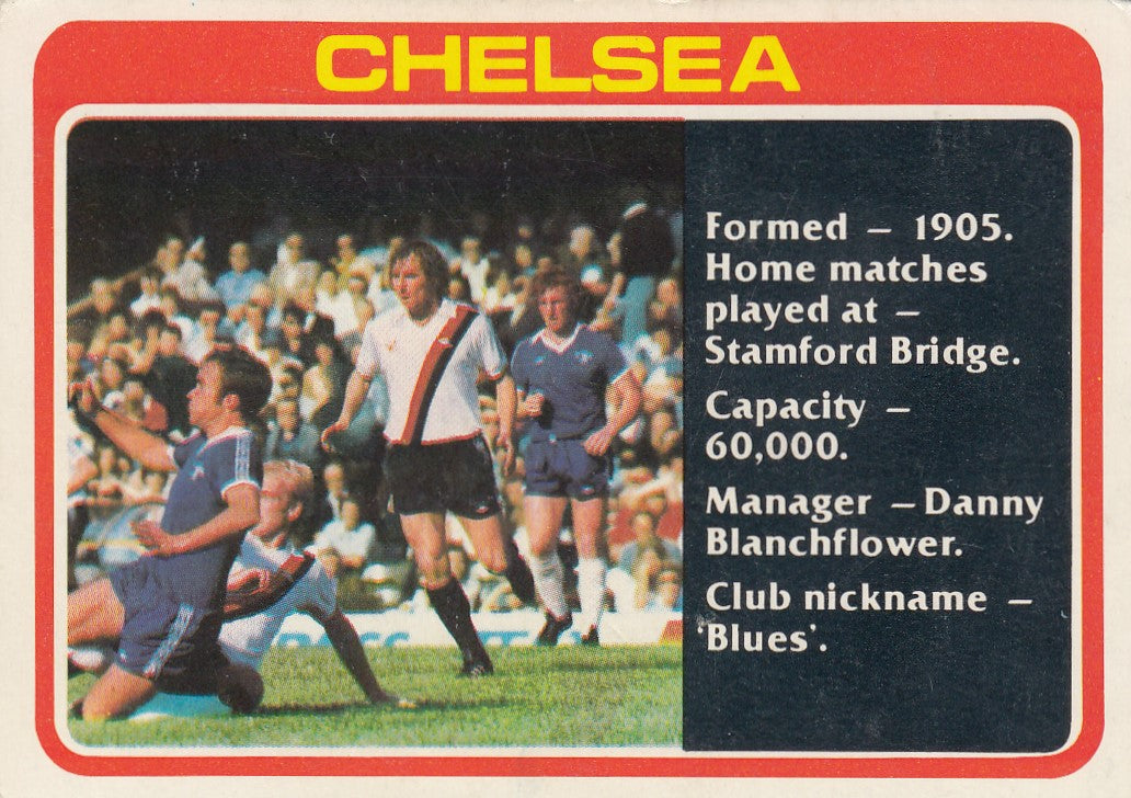 380. Chelsea - Checklist - KRYSSET