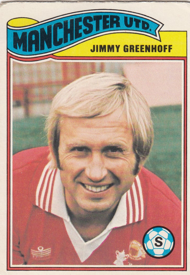 103. JIMMY GREEENHOFF - MANCHESTER UNITED
