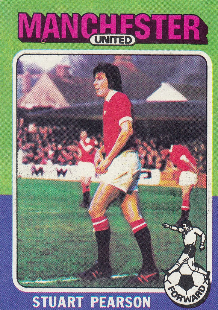 134. Stuart Pearson - Manchester United