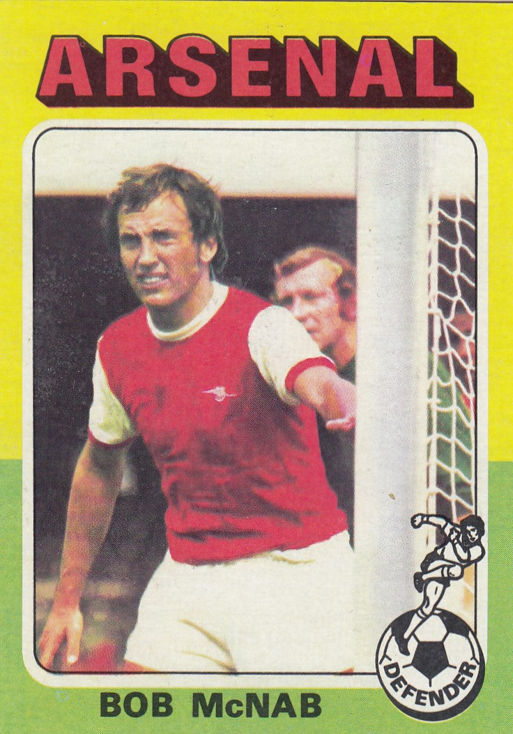 136. Bob McNab - Arsenal