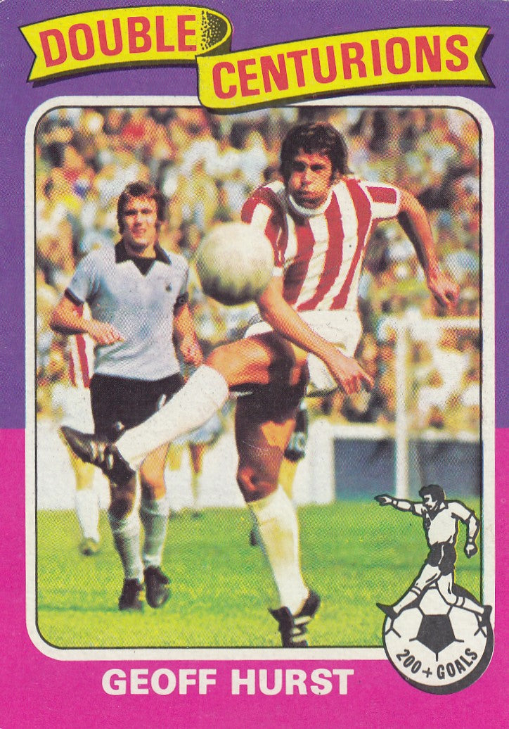 068. GEOFF HURST - STOKE CITY - DOUBLE CENTURIONS