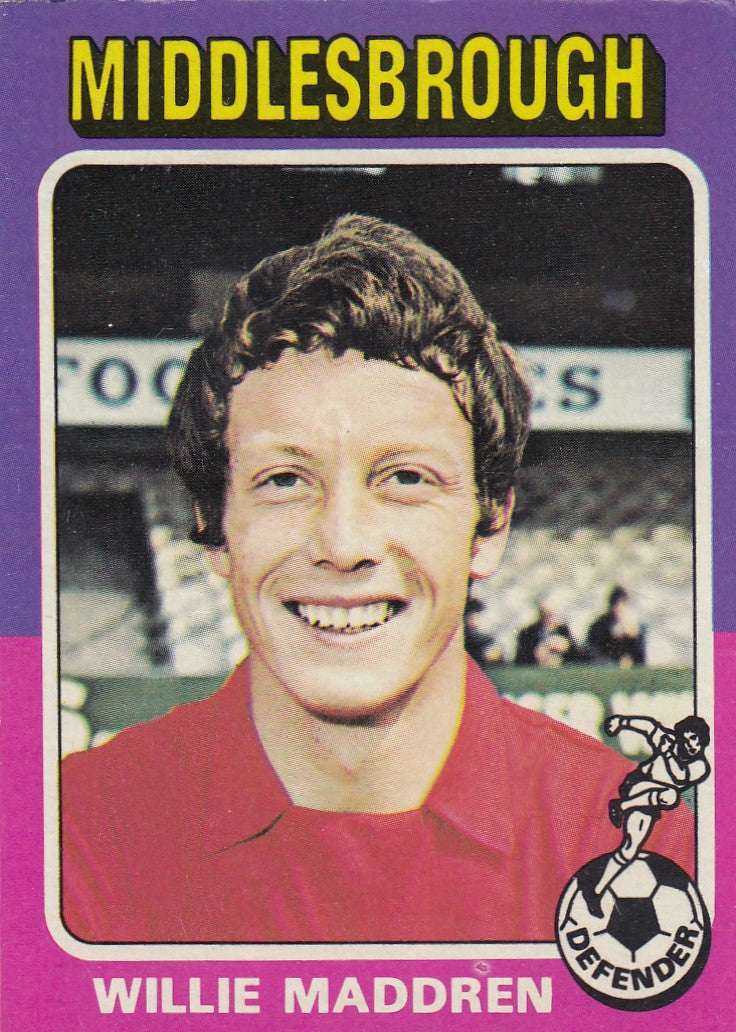 099. Willie Maddren - Middlesbrough