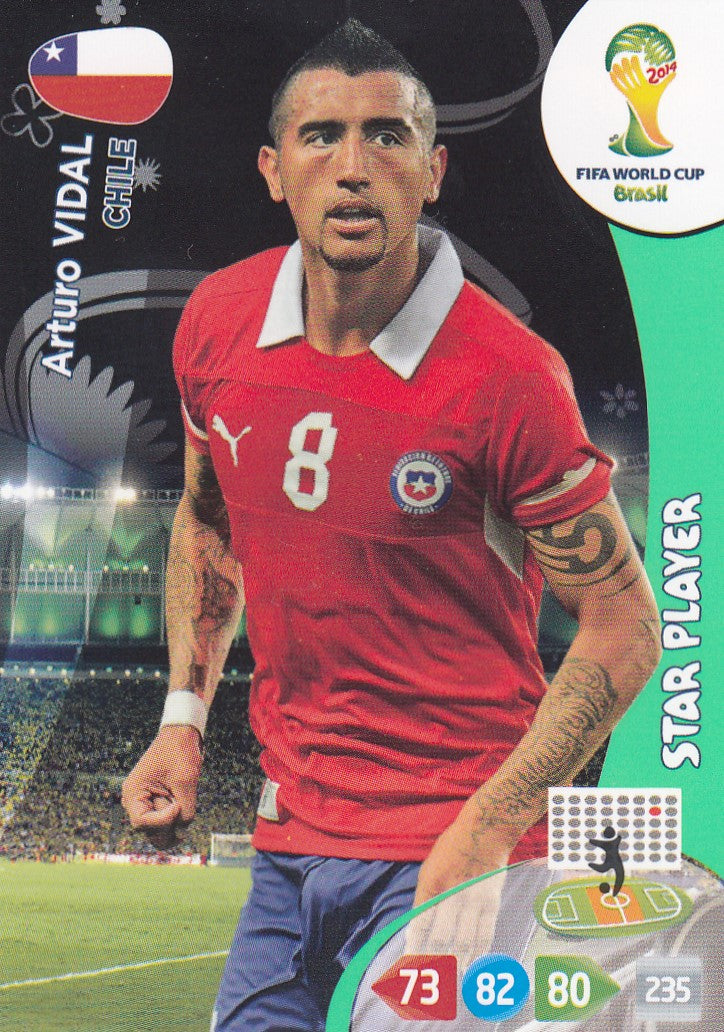 072. ARTURO VIDAL - CHILE - STAR PLAYER