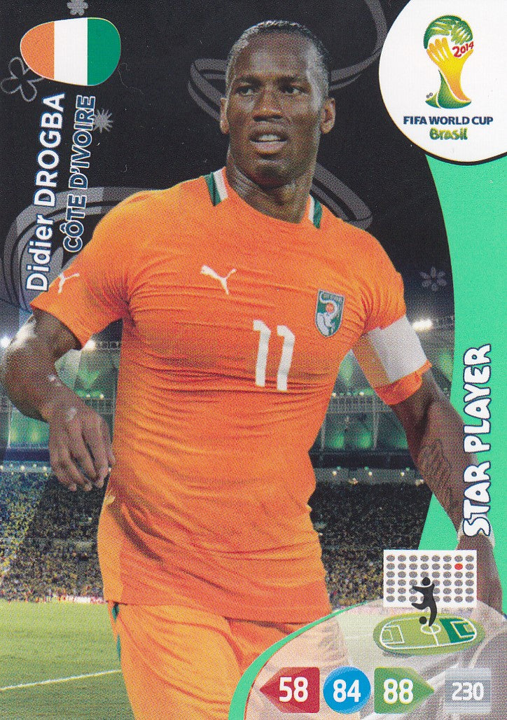 102. DIDIER DROGBA - COTE D`IVOIRE - STAR PLAYER