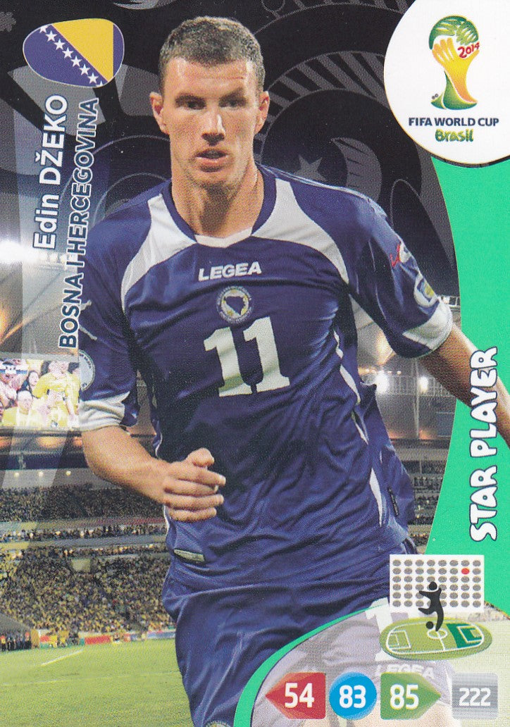 044. EDIN DZEKO - BOSNA I HERCEGOVINA - STAR PLAYER