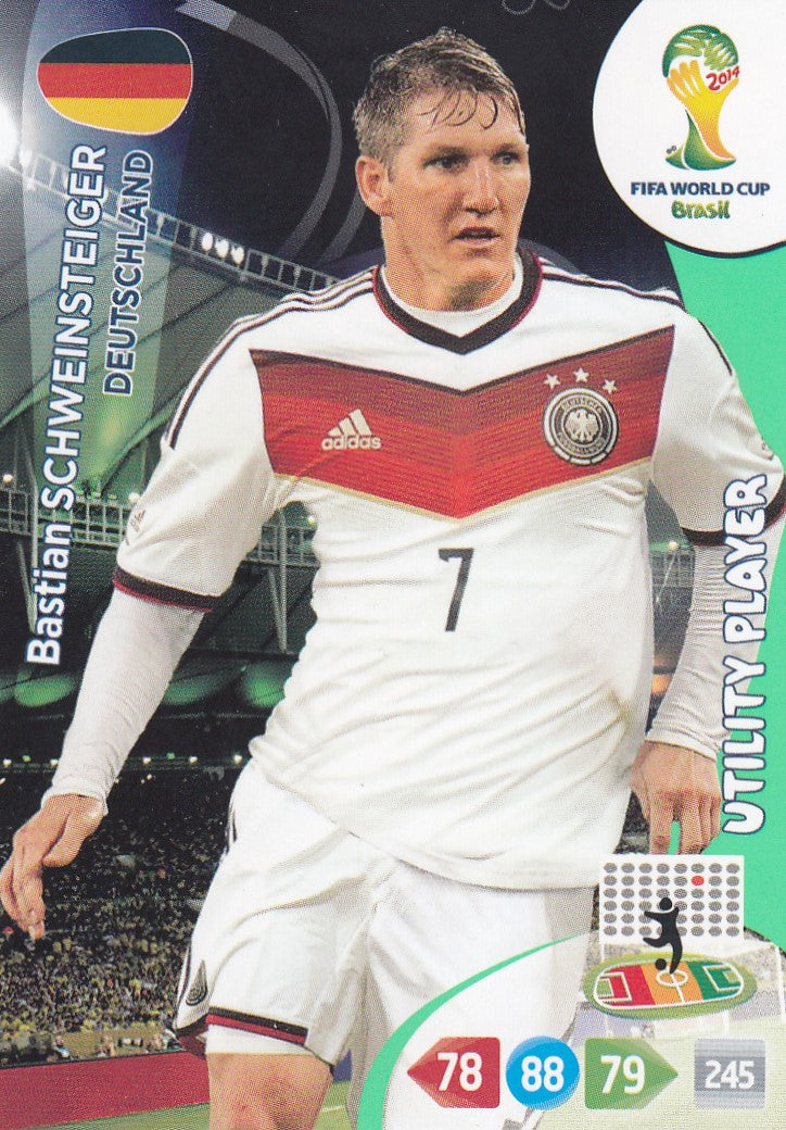 109. BASTIAN SCHWEINSTEIGER - DEUTSCHLAND - UTILITY PLAYER
