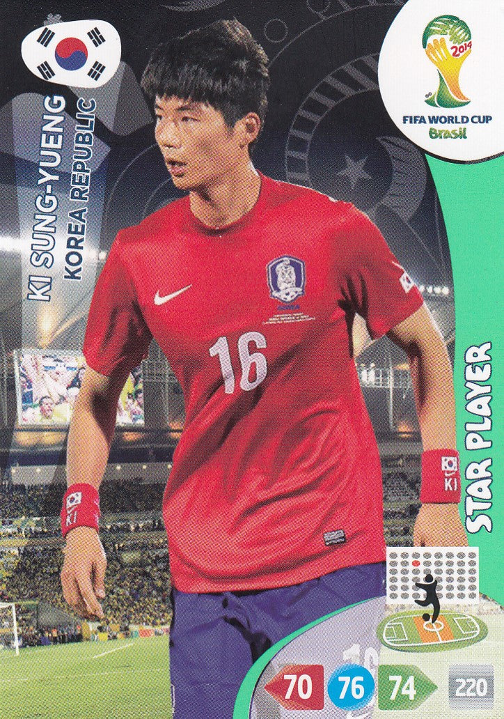238. KI SUNG-YUENG - KOREA REPUBLIC - STAR PLAYER