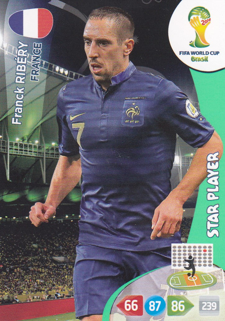 163. FRANCK RIBÈRY - FRANCE - STAR PLAYER