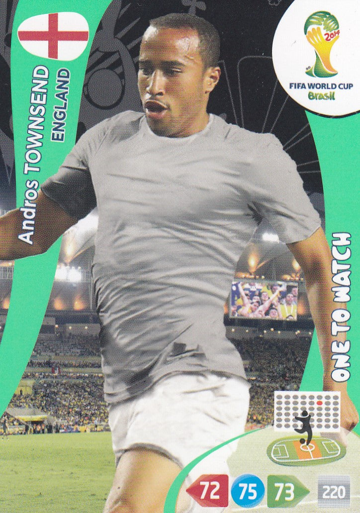 137. ANDROS TOWNSEND - ENGLAND - ONE TO WATCH