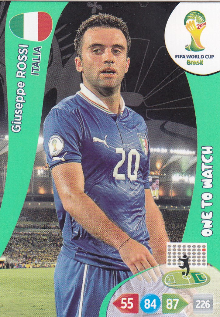219. GIUSEPPE ROSSI - ITALIA - ONE TO WATCH