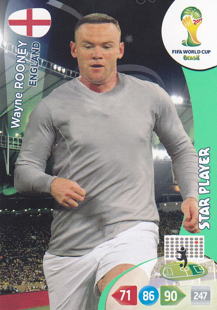 139. WAYNE ROONEY - ENGLAND - STAR PLAYER